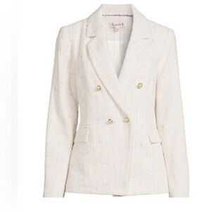 NWT White & Gold Nanette Lepore Blazer